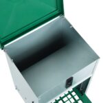 Pluimveevoerbak automatisch met pedaal 12 kg - Afbeelding 6