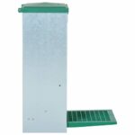 Pluimveevoerbak automatisch met pedaal 20 kg - Afbeelding 3