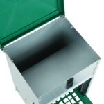 Pluimveevoerbak automatisch met pedaal 20 kg - Afbeelding 6