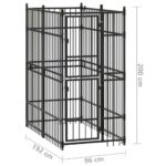 Hondenkennel 1,84 m² staal – Image 6