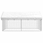 Hondenkennel met dak 300x300x150 cm – Image 5
