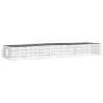 Konijnenkooi met 4 panelen 433x109x54 cm gegalvaniseerd ijzer - Afbeelding 3