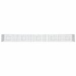 Konijnenkooi met 5 panelen 541x109x54 cm gegalvaniseerd ijzer - Afbeelding 2
