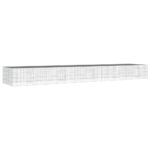 Konijnenkooi met 5 panelen 541x109x54 cm gegalvaniseerd ijzer - Afbeelding 3