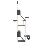 Kattenmeubel vloer tot plafond 277-303 cm donkergrijs – Image 3