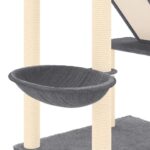 Kattenmeubel vloer tot plafond 277-303 cm donkergrijs – Image 7