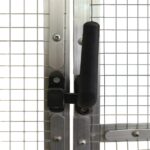 Volière 179x100x185 m aluminium zilverkleurig – Image 5