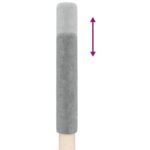Kattenmeubel vloer tot plafond 258,5-284,5 cm lichtgrijs - Afbeelding 6
