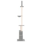 Kattenmeubel vloer tot plafond 250,5-276,5 cm lichtgrijs - Image 3