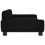 Hondenmand 90x53x30 cm stof zwart - Image 3