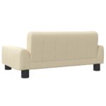 Hondenmand 70x45x30 cm stof crèmekleurig - Image 4