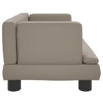 Hondenmand 60x40x30 cm kunstleer cappuccinokleurig - Afbeelding 3