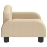 Hondenmand 50x40x30 cm stof crèmekleurig – Image 3