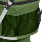 Hondenwagen 2-laags inklapbaar 83x48x97 cm oxford stof groen - Image 10