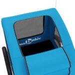 Hondenfietstrailer oxford stof en ijzer blauw - Afbeelding 10