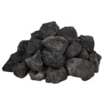 Lavastenen 10 kg 3-5 cm zwart - Afbeelding 2