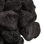 Lavastenen 10 kg 3-5 cm zwart - Afbeelding 4