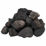 Lavastenen 10 kg 5-8 cm zwart - Afbeelding 2