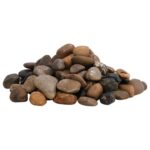 Kiezelstenen gepolijst 2-5 cm 25 kg meerkleurig