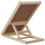 Hondenloopplank 70x35 cm massief vurenhout grijs – Image 4
