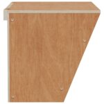 Hooiruif voor konijnen 25x18,5x20,5 cm massief vurenhout - Afbeelding 3