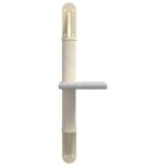 Kattenmeubel wandgemonteerd met krabpaal 85,5 cm lichtgrijs - Afbeelding 3