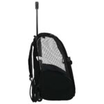 Huisdierentrolley 3-in-1 48x32x(57-106) cm oxford stof zwart – Image 4