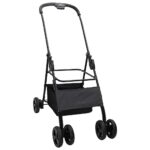 Opvouwbare Huisdier Kinderwagen Zwart 81 x 47 x 99 cm - Afbeelding 3