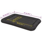 Hondenmatras maat XXL zwart - Image 5