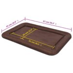 Hondenmatras maat L bruin - Afbeelding 5