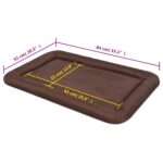 Hondenmatras maat XL bruin - Afbeelding 5