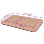 Hondenmatras maat XXL beige - Afbeelding 5