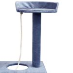 Kattenkrabpaal met sisal krabpalen 150 cm donkerblauw – Image 4