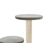 Kattenkrabpaal met sisal krabpalen 60 cm grijs - Image 6
