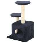 Kattenkrabpaal met sisal krabpalen 60 cm donkerblauw - Image 3