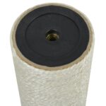 Kattenkrabpaal 8x45 cm 10 mm beige – Image 2