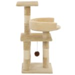 Kattenkrabpaal met sisal krabpalen 65 cm beige - Afbeelding 3