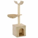 Kattenkrabpaal met sisal krabpalen 105 cm beige