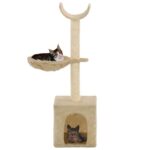 Kattenkrabpaal met sisal krabpalen 105 cm beige - Image 2