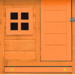 Kippenhok 170x81x110 cm massief grenen- en vurenhout - Image 9