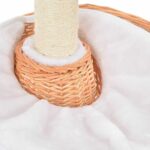Kattenkrabpaal met sisal krabpaal natuurlijk wilgenhout – Image 4