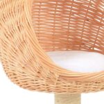 Kattenkrabpaal met sisal krabpaal natuurlijk wilgenhout – Image 4