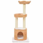 Kattenkrabpaal met sisal krabpaal natuurlijk wilgenhout – Image 2
