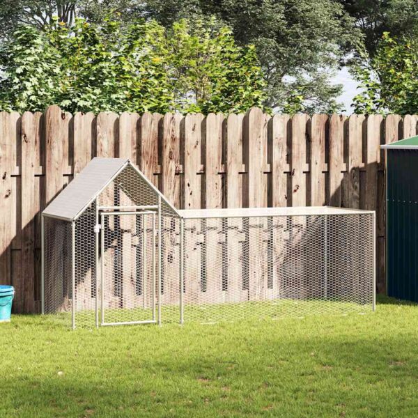 Kippenren 3x1x1,5 m gegalvaniseerd staal