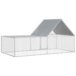 Kippenren 4x2x2 m gegalvaniseerd staal – Image 6