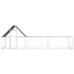 Kippenren 6x2x2 m gegalvaniseerd staal - Image 2