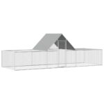 Kippenren 6x2x2 m gegalvaniseerd staal - Image 2