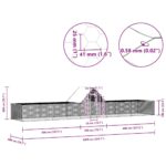 Kippenren 10x2x2 m gegalvaniseerd staal – Image 9