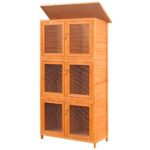 Dierenhok 6 kamers hout – Image 2