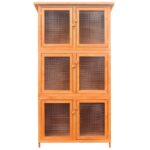 Dierenhok 6 kamers hout – Image 4
